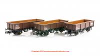 N-MTV-301 Revolution Trains MTV Aggregate Wagon Triple Pack - BR Brown Stone Pool B390012, B390016, B390031